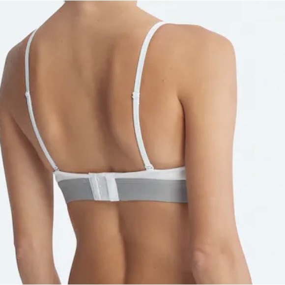 NWT Calvin Klein Modern Cotton lightly lined triangle bralette - Picture 7 of 9